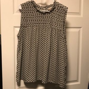 Sleeveless blouse